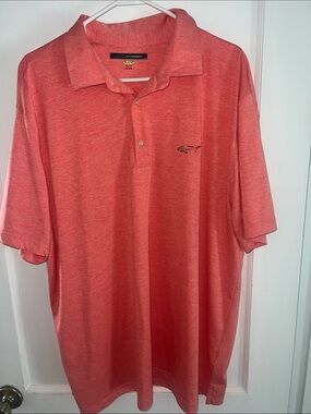 Greg Norman Collection Coral Heather Performance Polo
